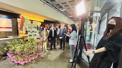 中央社發揚永續精神慶百年 募發票換樹苗愛地球 (6)